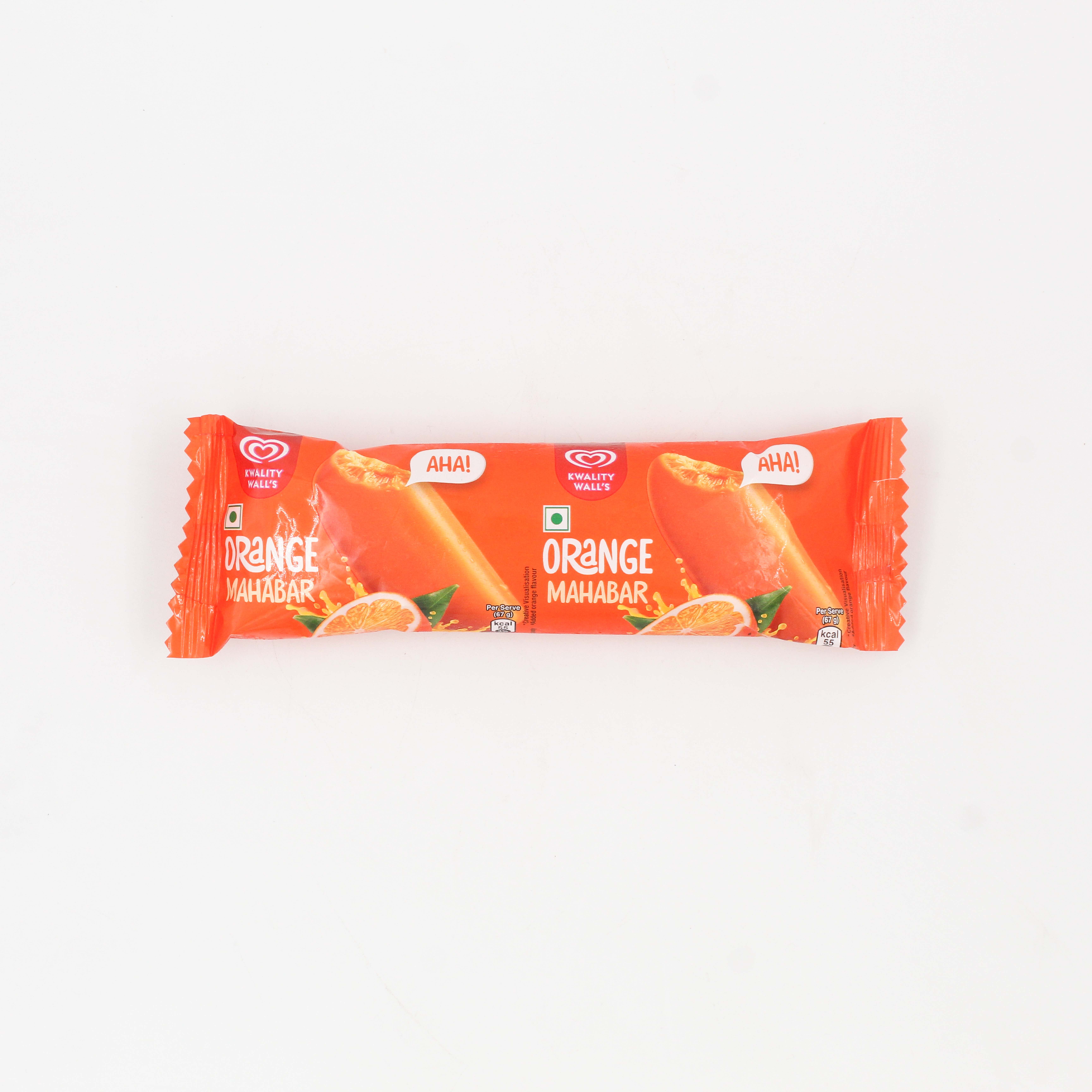 Kwality Walls Ice Cream Orange Bar 65 ml